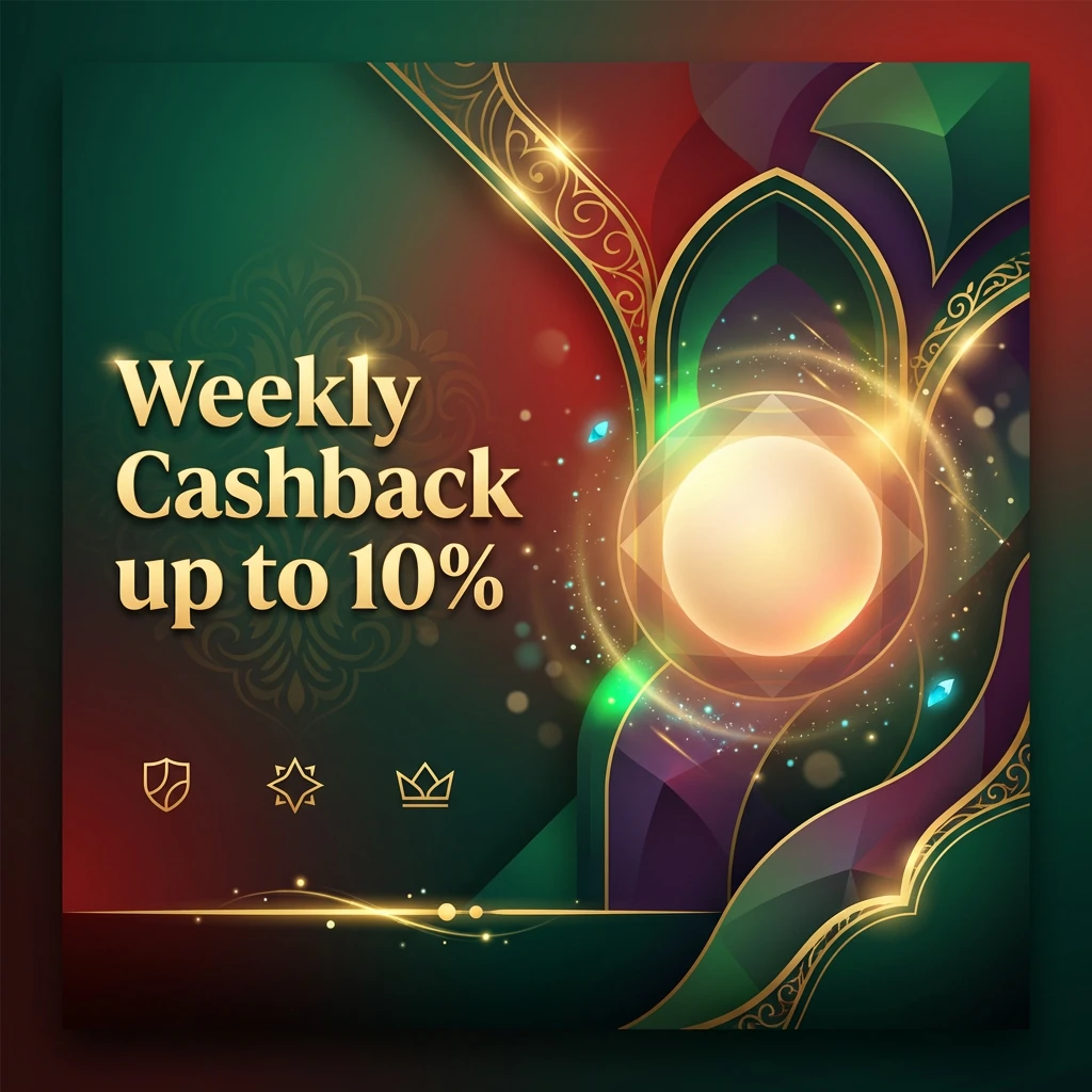 Weekly Cashback up to 10% Weekly Cashback up to 10%